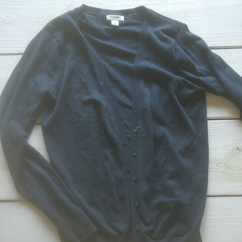 Navy blue cardigan